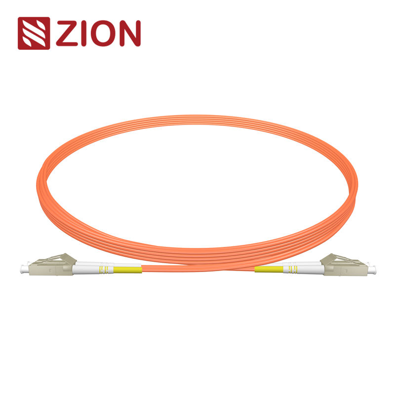 LC UPC to LC UPC Duplex OM1 Multimode PVC 2.0mm -2m(6ft) FOPC