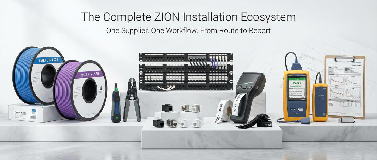 The Complete ZlON Installation EcosystemOne Supplier. One Workflow. From Route to Report