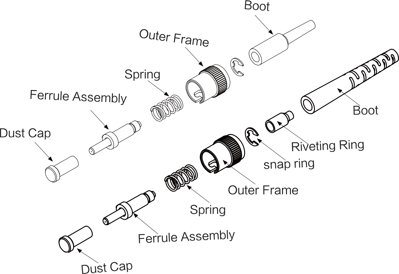 ST Fiber Optic Connector From China Manufacturer Zion Communication ST Fiber Optic Connector From China Manufacturer Zion Communication