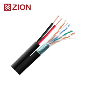 FTP CAT5E 5E 4P+2/1.50mm2 Video over FTP Outdoor