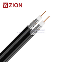 NO.7100046 RG6 Tri Dual 77% PVC CM