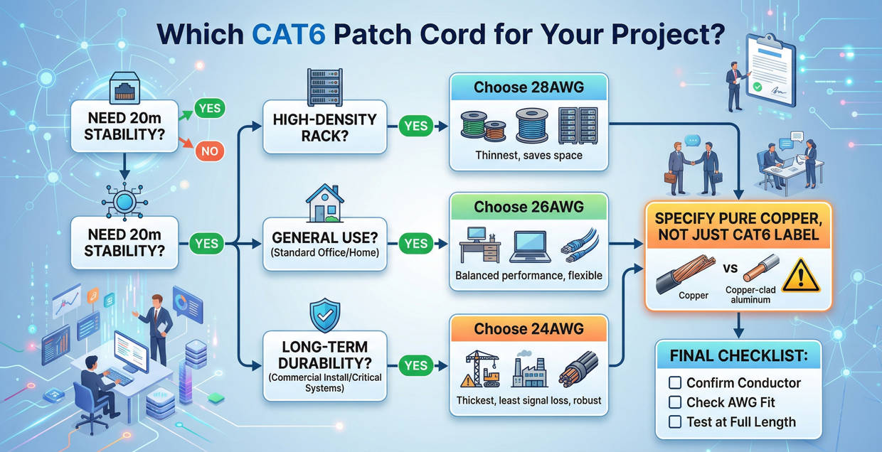 Which CAT6 Patch Cord for Your Project