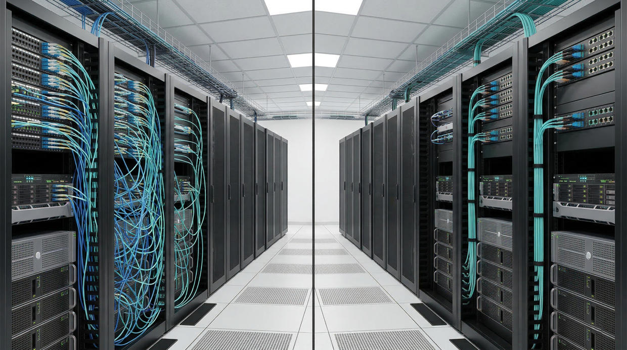 High-density fiber cabling