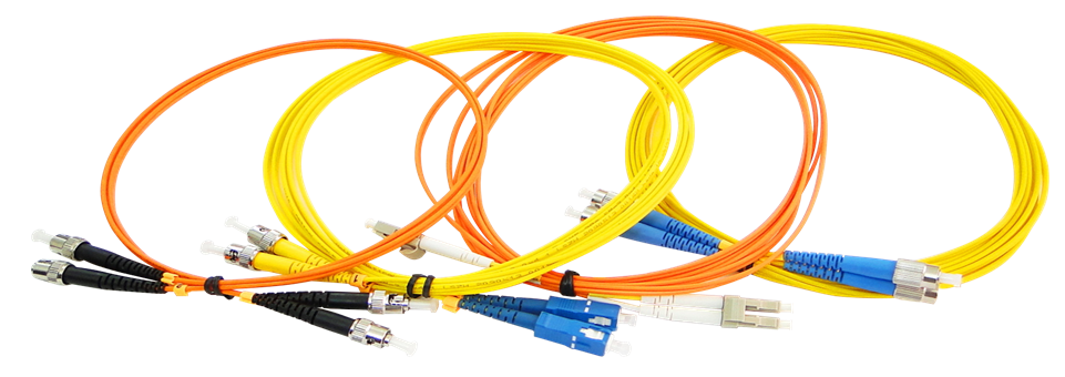 Common types of fiber optical patch cords Common types of fiber optical patch cords