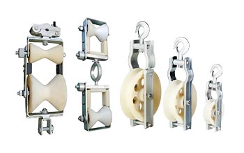 Nylon sheave ADSS cable