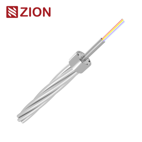 OPGW Typical Designs of Central Stainless Steel Tube 