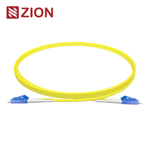 LC UPC to LC UPC Duplex G.652.D Single Mode PVC 2.0mm -2m(6ft) FOPC