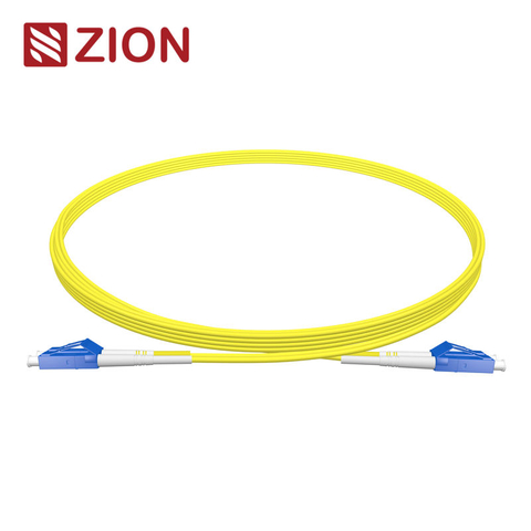 LC UPC to LC UPC Duplex G.652.D Single Mode PVC 2.0mm -2m(6ft) FOPC