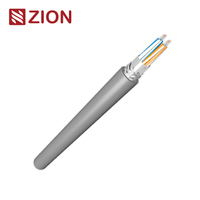 RS485 Cable, 24AWG 2P, Foil+Braid, PVC, 120Ω