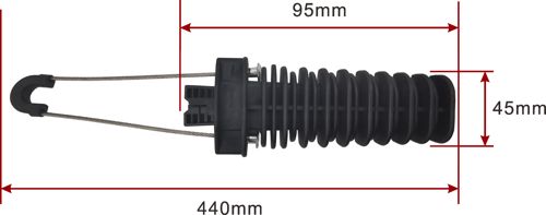 FTTX ADSS Tension Anchor Clamp ZCPGC-07
