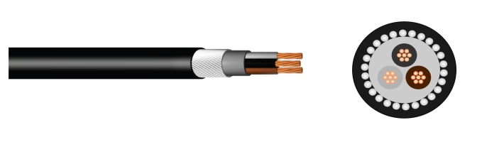1.5mm²-16mm² CU-XLPE-LSZH-SWA-LSZH 0.6-1KV armored cable 1.5mm²-16mm² CU-XLPE-LSZH-SWA-LSZH 0.6-1KV armored cable