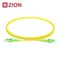 SC APC to SC APC Duplex G.652.D Single Mode PVC 2.0mm -2m(6ft) FOPC