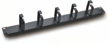 1u cable manager 5 rings(metal).
