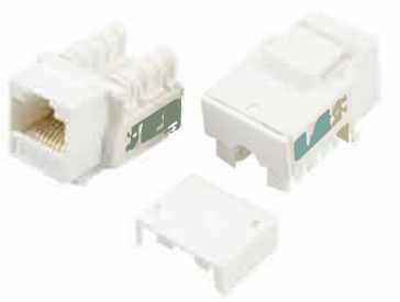 Cat.5e cat6 RJ45 (8P8C) Keystone Jack