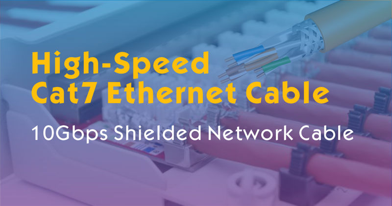 High-Speed Cat7 Ethernet Cable | 10Gbps Shielded Network Cable