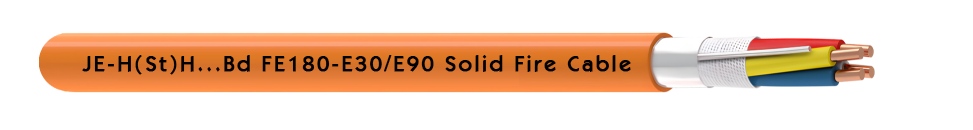 10 JE-H(St)H...Bd FE180 - E30-E90 Fire cable