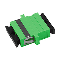 SC APC DX Adapter With Flange