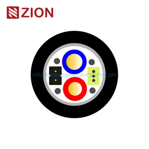 2F Drop fiber+2C RVV Hybird Fiber Copper Cable
