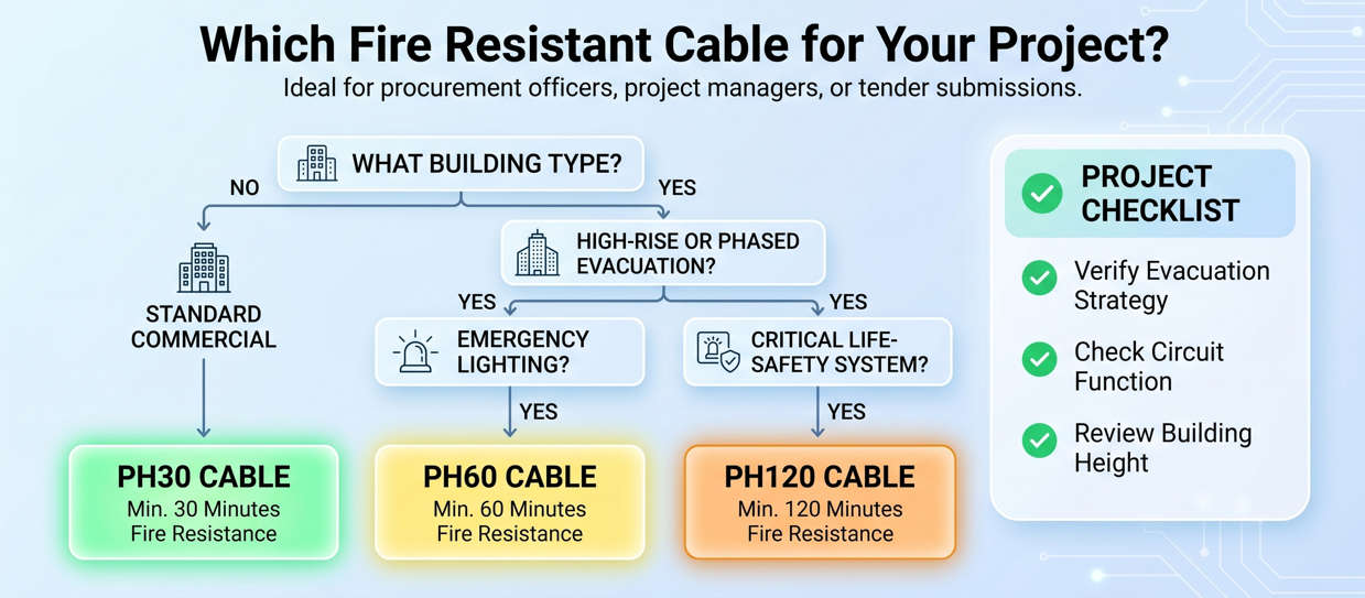 Which Fire Resistant Cable for Your Project