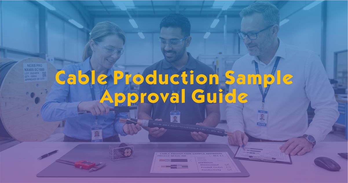 What to Confirm Before Approving a Cable Production Sample