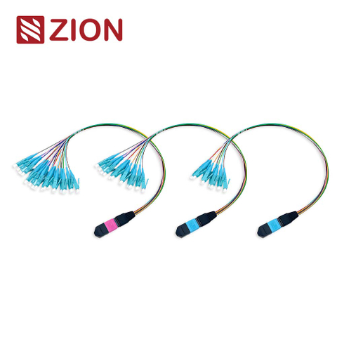 MPO/MTP to LC Fan-Out Cables | 8F 12F 24F Fiber Breakout Cables