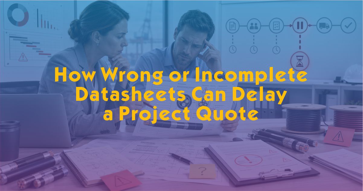 How Wrong or Incomplete Datasheets Can Delay a Project Quote