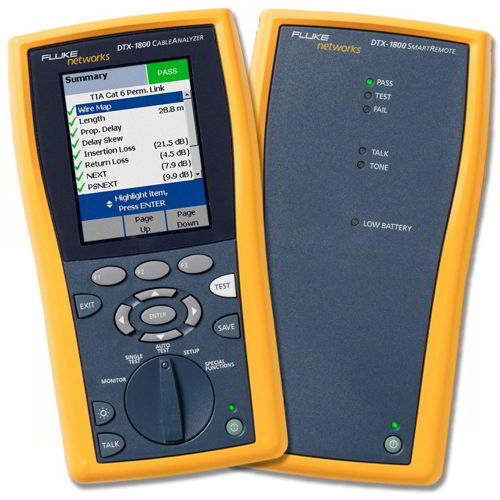 Fluke-DSX2-8000,DSX2-5000,DTX-1800