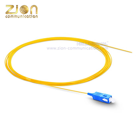 SC UPC Simplex G.652.D Single Mode PVC 0.9mm -2m(6ft) FOPT