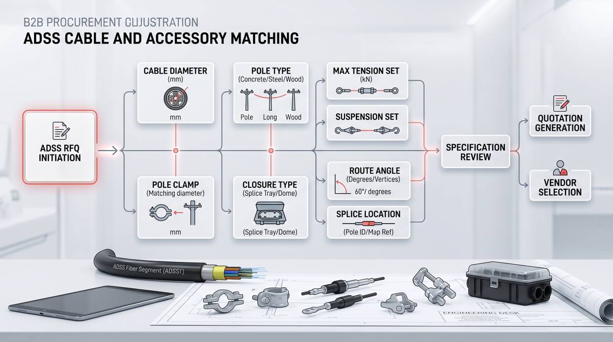 ADSS RFQ Checklist for Cable and Accessory Matching