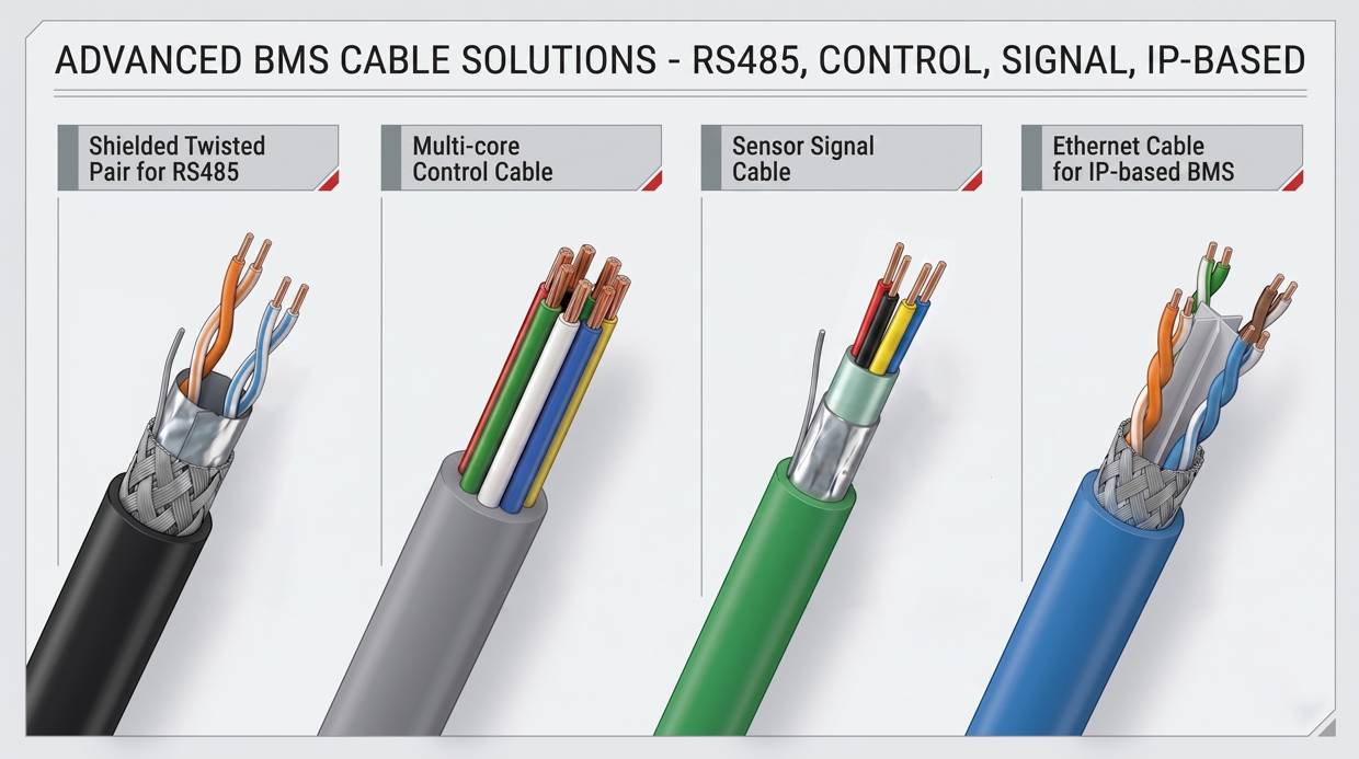 BMS Cable Types for RS485 BACnet Modbus and Control Wiring