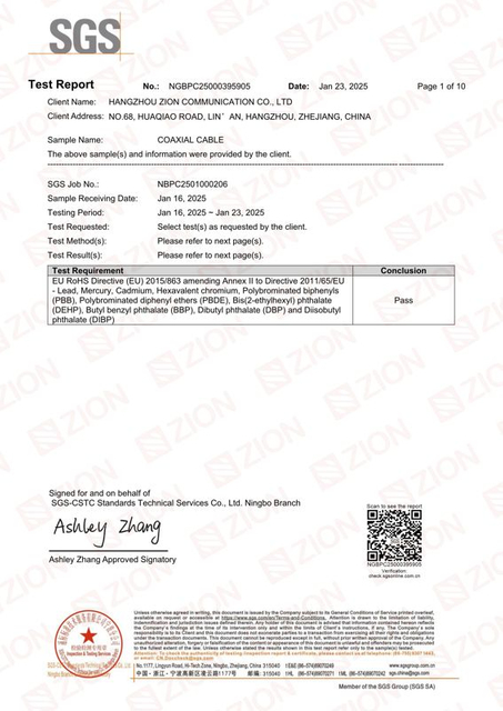 ZION-ROHS- COAXIAL CABLE-NBIN2501000206PC05_EN