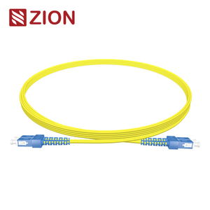 SC UPC to SC UPC Duplex G.652.D Single Mode PVC 2.0mm -2m(6ft) FOPC