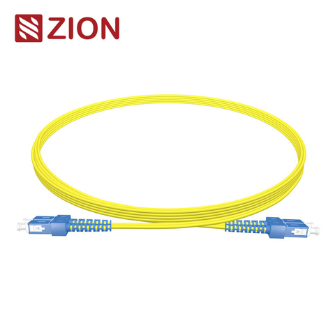SC UPC to SC UPC Duplex G.652.D Single Mode PVC 2.0mm -2m(6ft) FOPC
