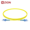 SC UPC to SC UPC Duplex G.652.D Single Mode PVC 2.0mm -2m(6ft) FOPC