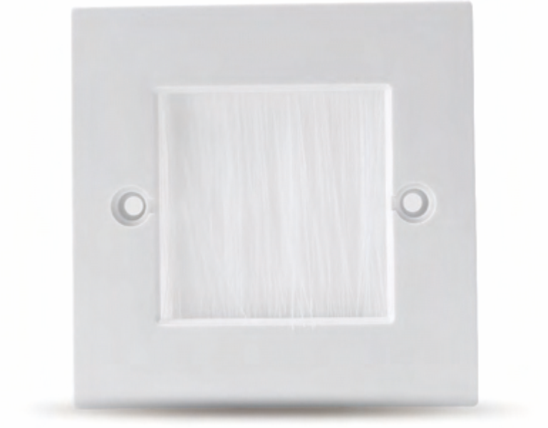 UK type brush face plate