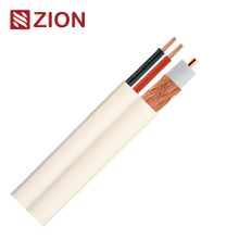 NO.7102028 RG59U 95%CCA+Copper Clad Aluminum braiding+2C18AWG CMP UL E541136