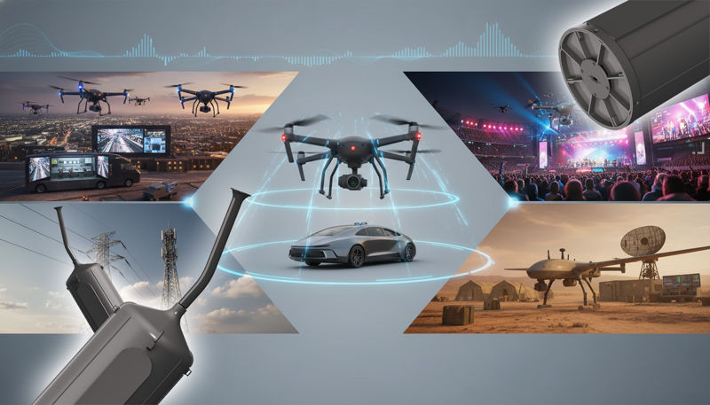 FPV Drone Optical Fiber Kit Application Scene