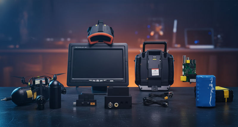 Anti-Jamming FPV Fiber Systems- Zero-Latency UAV Transmission