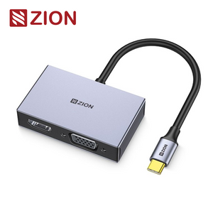 NO.ZCH105-Type-C/HDMI+VGA 2-in-1 Converter