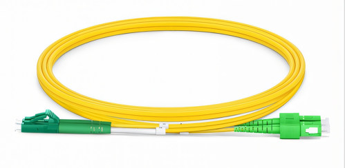 LC APC to SC APC Duplex
