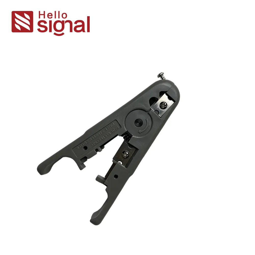 Wire Stripper Tool ZCWST001-G | UTP/STP Cable Stripper for Round & Flat Cable (Ø3.2–9mm)