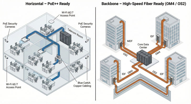 Hybrid Media Deployment Map
