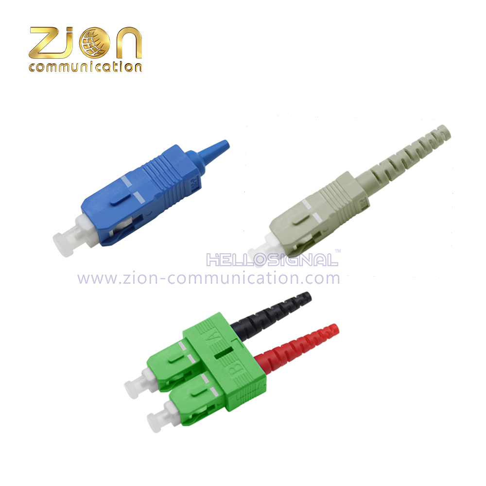 St Sm or mm Fiber Optic Connector - China Sc Connector, Sc Single-Mode  Connector
