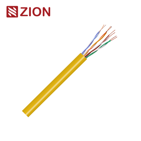 U/UTP CAT 5E 4PR 24AWG PVC from China manufacturer - Zion Communication