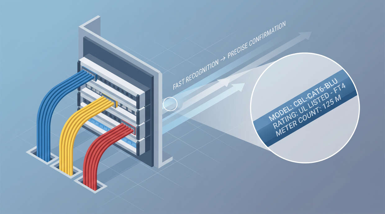 Cable Identification System Color Coding and Print Marking Workflow