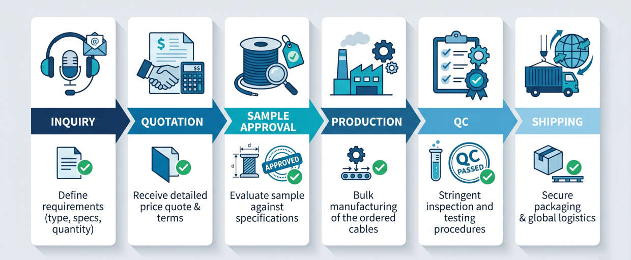 Cable Specification Verification Workflow - Bulk Order Engineering Checklist Process