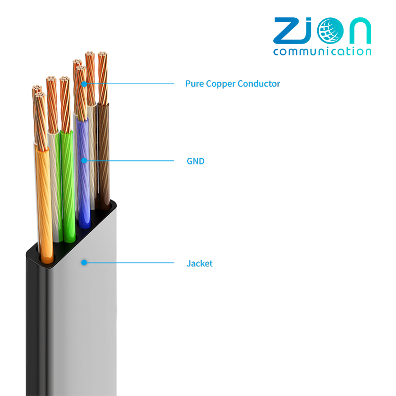 FLAT CAT.6 UTP RJ45 Patch Cord