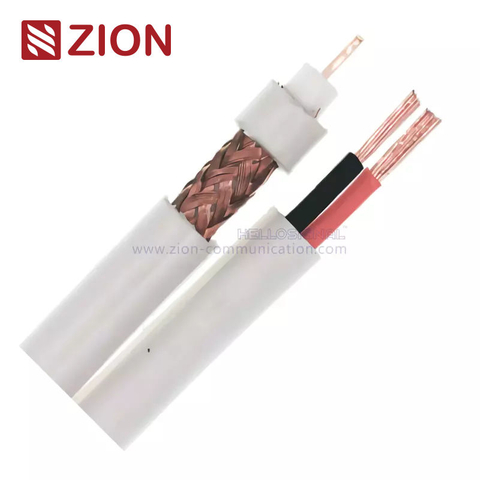 Mini RG59 Economy + 2×0.50 75 Ohm CCTV coaxial Cable