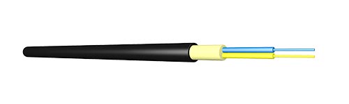 GJFJH Indoor Duplex Tight buffer Fibers with Aramid yarns Fiber Optic Cable