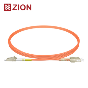 LC UPC to SC UPC Duplex OM1 Multimode PVC 2.0mm -2m(6ft) FOPC